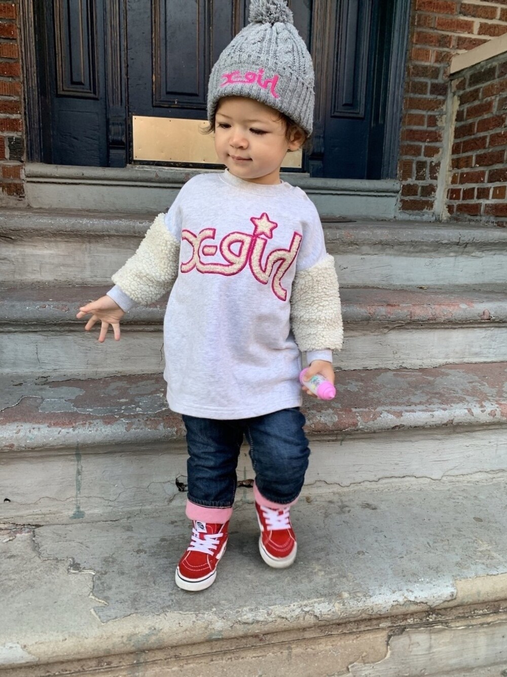 Brooklyn Baby X Girl Stages Beanie Looks Wear