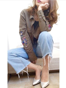 Akaneさん（レディース・155cm）の春コーディネート