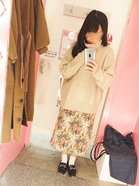 カナエさん(レディース・150cm)の冬コーディネート