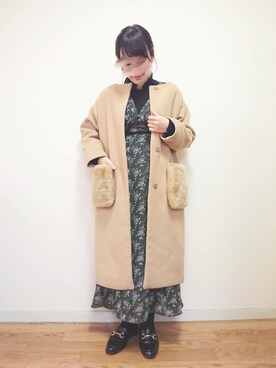 カナエさん（レディース・150cm）の冬コーディネート