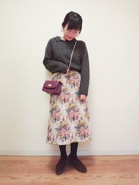 カナエさん(レディース・150cm)の冬コーディネート