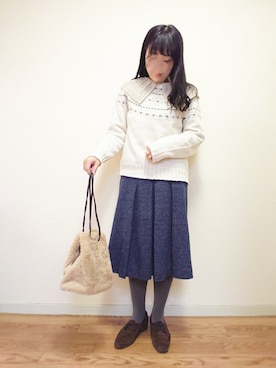 カナエさん（レディース・150cm）の冬コーディネート