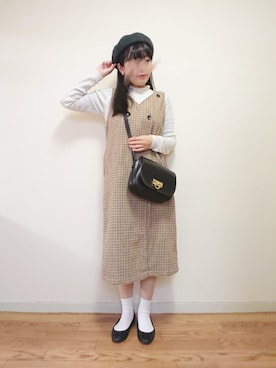 カナエさん（レディース・150cm）の冬コーディネート