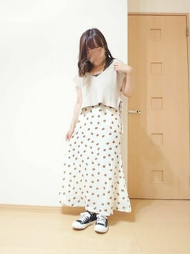 カナエさん（レディース・150cm）の春コーディネート