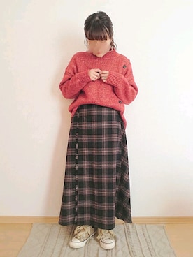 カナエさん（レディース・150cm）の冬コーディネート