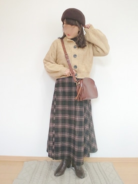 カナエさん（レディース・150cm）の冬コーディネート