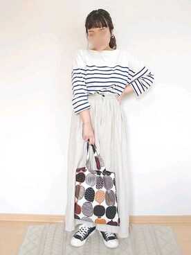 カナエさん（レディース・150cm）の春コーディネート