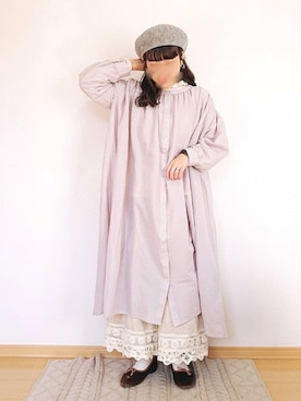 「サーモベレー」｜カナエさん（レディース・150cm）の春コーディネート