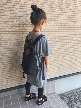 「suicoke（スイコック）のアイテム」を使った、HIROPさん（キッズ・120cm）の夏コーディネート