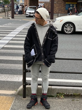 「vetements」｜「アイテム（カバーオール）」を使った、little1984さん（メンズ・168cm）の秋コーディネート