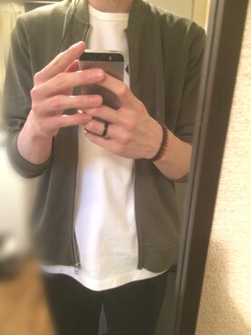 YUさん（メンズ・183cm）の春コーディネート