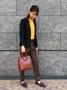 グリーンレーベル ボタニーサージ D ジャケット パンツ 上下セット 黒 40 ボタニーサージ ノーラペル ジャケット -ウォッシャブル-を使った人気