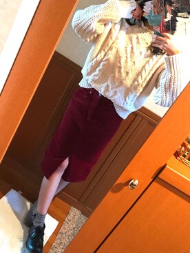 あやねさん(レディース・154cm)の冬コーディネート