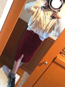 あやねさん(レディース・154cm)の冬コーディネート