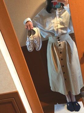 あやねさん（レディース・154cm）の春コーディネート