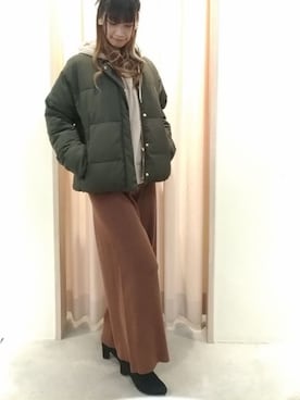 ユキさん（レディース・162cm）の冬コーディネート