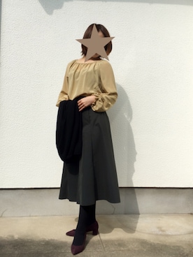 「Sybilla（シビラ）のアイテム」を使った、kaoriさん（レディース・155cm）の秋コーディネート