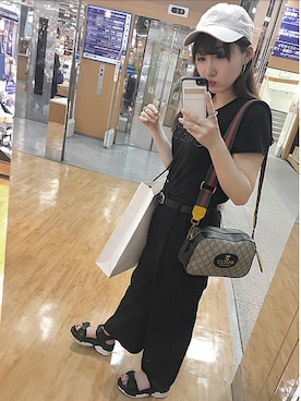 「IOSSELLIANI（イオッセリアーニ）のアイテム（リング）」を使った、y u c h i ♡さん（レディース・152cm）の夏コーディネート