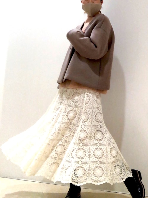 Yuri Rope Picnic ルミネ大宮 Rope Picnicのスカートを使ったコーディネート Wear