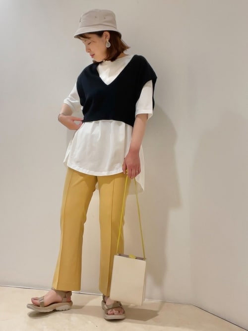 Rope Picnic ルミネ大宮yuriさんのベストを使ったコーディネート Zozotown