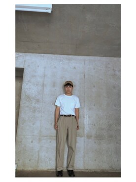 Sotaro さんの「BY チューブ 1ポケット Tシャツ-MADE IN JAPAN- ：◆」を使ったコーディネート