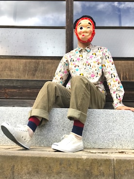 ひょっとこさんのコーディネート