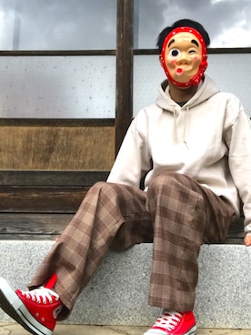 ひょっとこさんのコーディネート