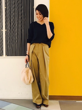 m.mさん（レディース・160cm）の秋コーディネート