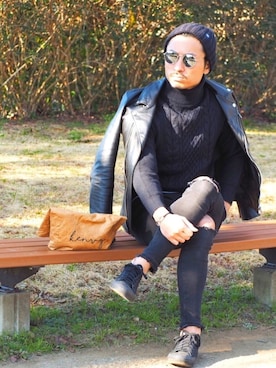 daikiさん（メンズ・173cm）の冬コーディネート