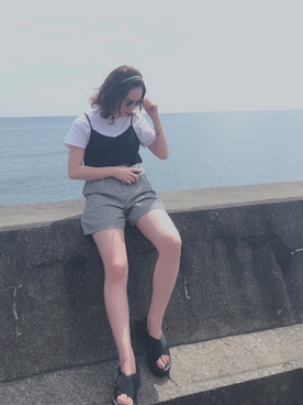 わしちゃんさん（レディース・160cm）の夏コーディネート
