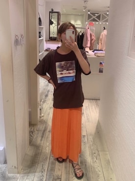 クスミアキさん(レディース・160cm)の夏コーディネート