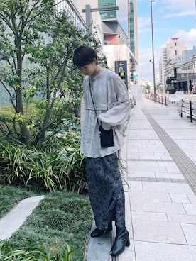 クスミアキさん（レディース・160cm）の春コーディネート