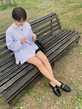 クスミアキさん（レディース・160cm）の春コーディネート