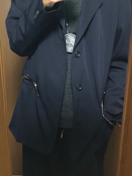 たかション大魔王｜Yohji Yamamotoのテーラードジャケットを使った