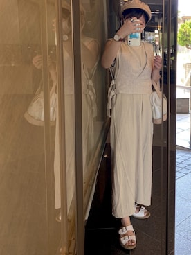 MIKUさん（レディース・152cm）の夏コーディネート