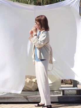 mizuさん（レディース・165cm）の夏コーディネート