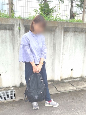 「UNITED ARROWS（ユナイテッドアローズ）のアイテム（その他パンツ、その他）」を使った、hikariさん（レディース）の夏コーディネート