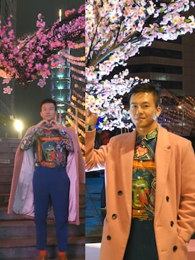 「Paul Smith（ポールスミス）のアイテム（その他シューズ）」を使った、seanleeleeさん（メンズ・173cm）の春コーディネート