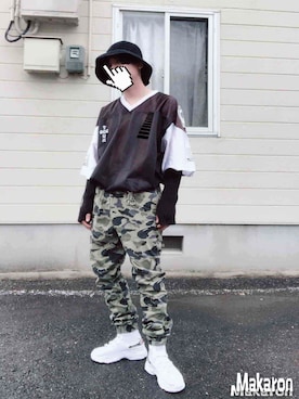 커.(KAZUMA)さんのコーディネート