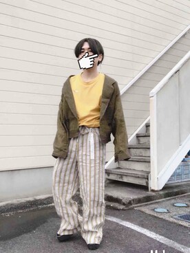 커.(KAZUMA)さんのコーディネート