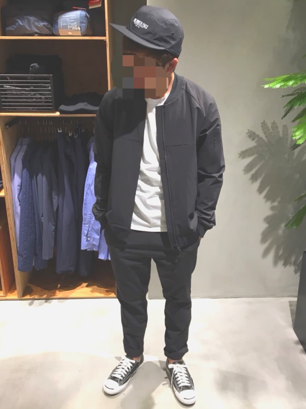 boy|THE NORTH FACE PURPLE LABELのTシャツ/カットソーを使った