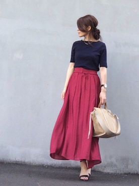 nakkoo555さん（レディース・157cm）の夏コーディネート