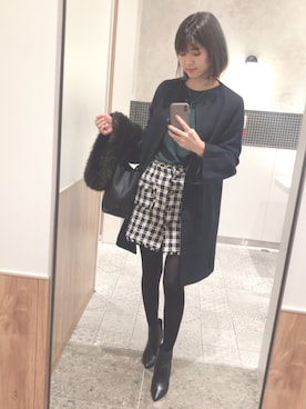 KANAさん（レディース・164cm）の冬コーディネート