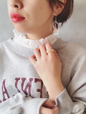 momocoさん（レディース・157cm）の冬コーディネート