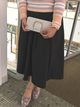 「Samantha Thavasa Petit Choice（サマンサタバサ　プチチョイス）のアイテム（財布/小物）」を使った、alisaさん（レディース・155cm）の春コーディネート