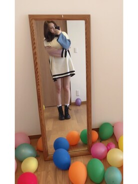 「hotping」｜「アイテム（ワンピース/ドレス）」を使った、mikiさん（レディース・167cm）の冬コーディネート