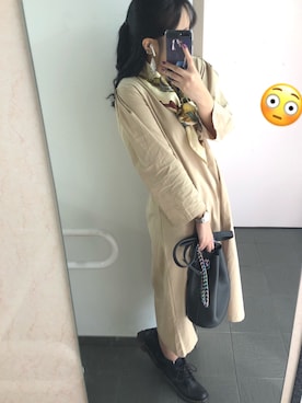 「hotping」｜「アイテム（ワンピース/ドレス）」を使った、mikiさん（レディース・167cm）の秋コーディネート