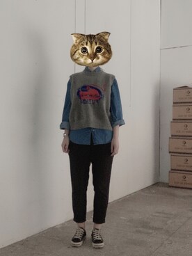 勇气果子さん(レディース・162cm)の秋コーディネート