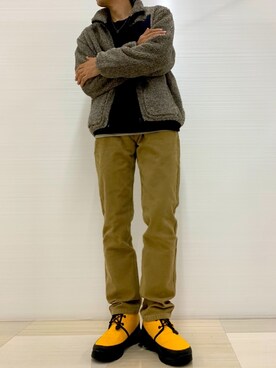 「LOGOS（ロゴス）のアイテム（ジャケット/アウター）」を使った、tak mikさん（メンズ・173cm）の秋コーディネート