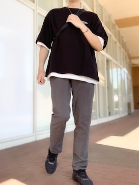 「COBMASTER(コブマスター)」｜tak mikさん（メンズ・173cm）の春コーディネート